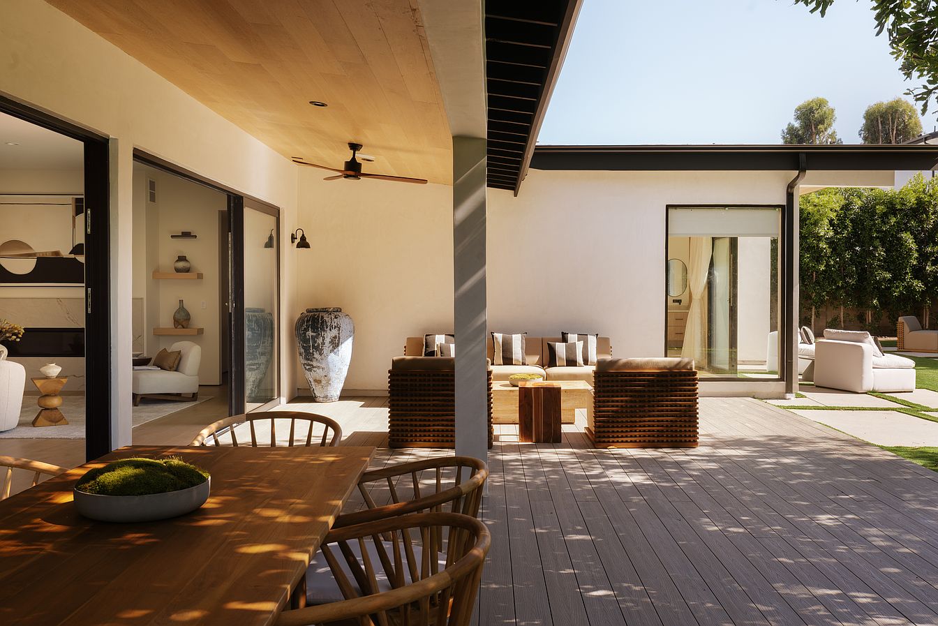 Casa Serena — Covered outdoor dining