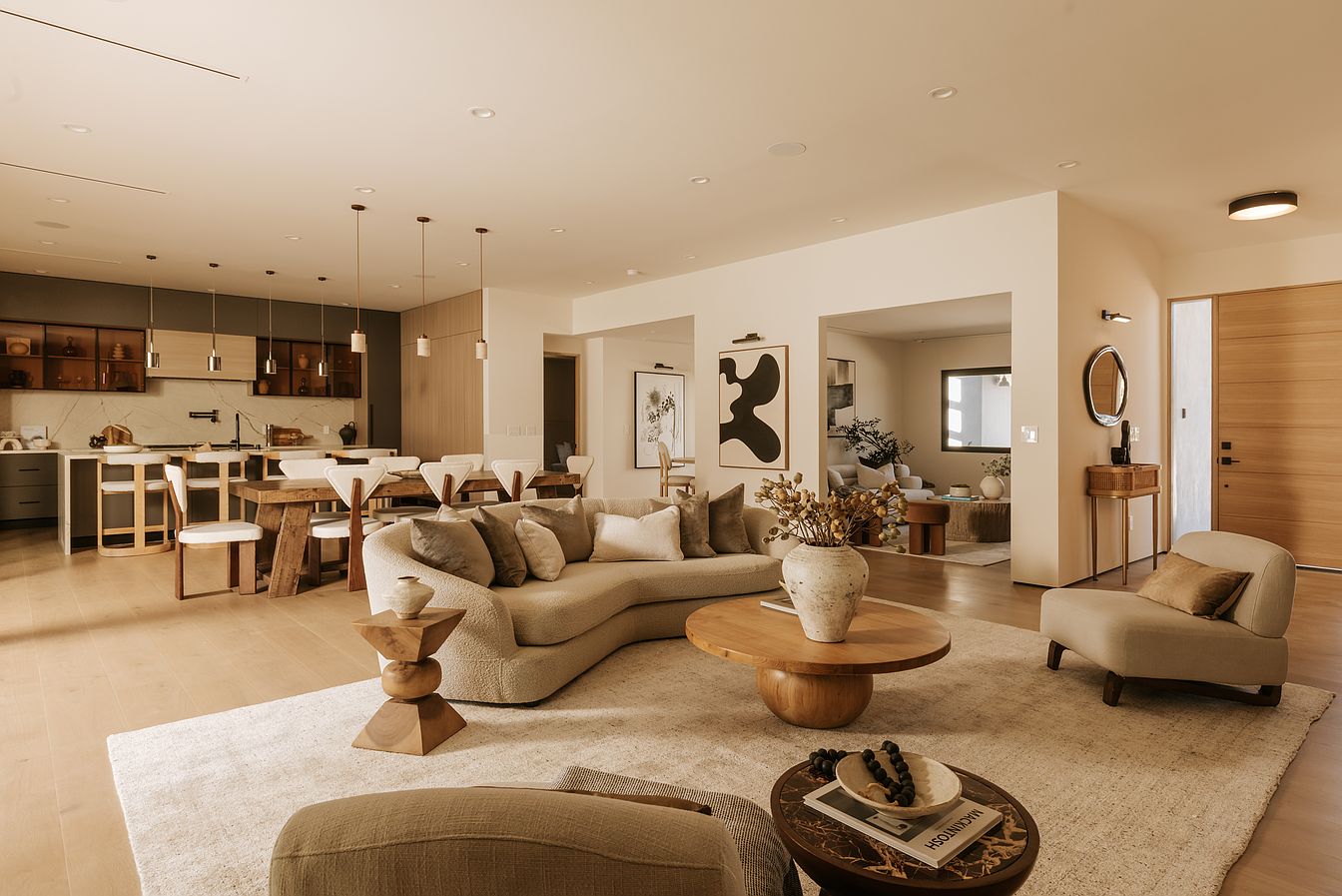 Casa Serena — Open living spaces